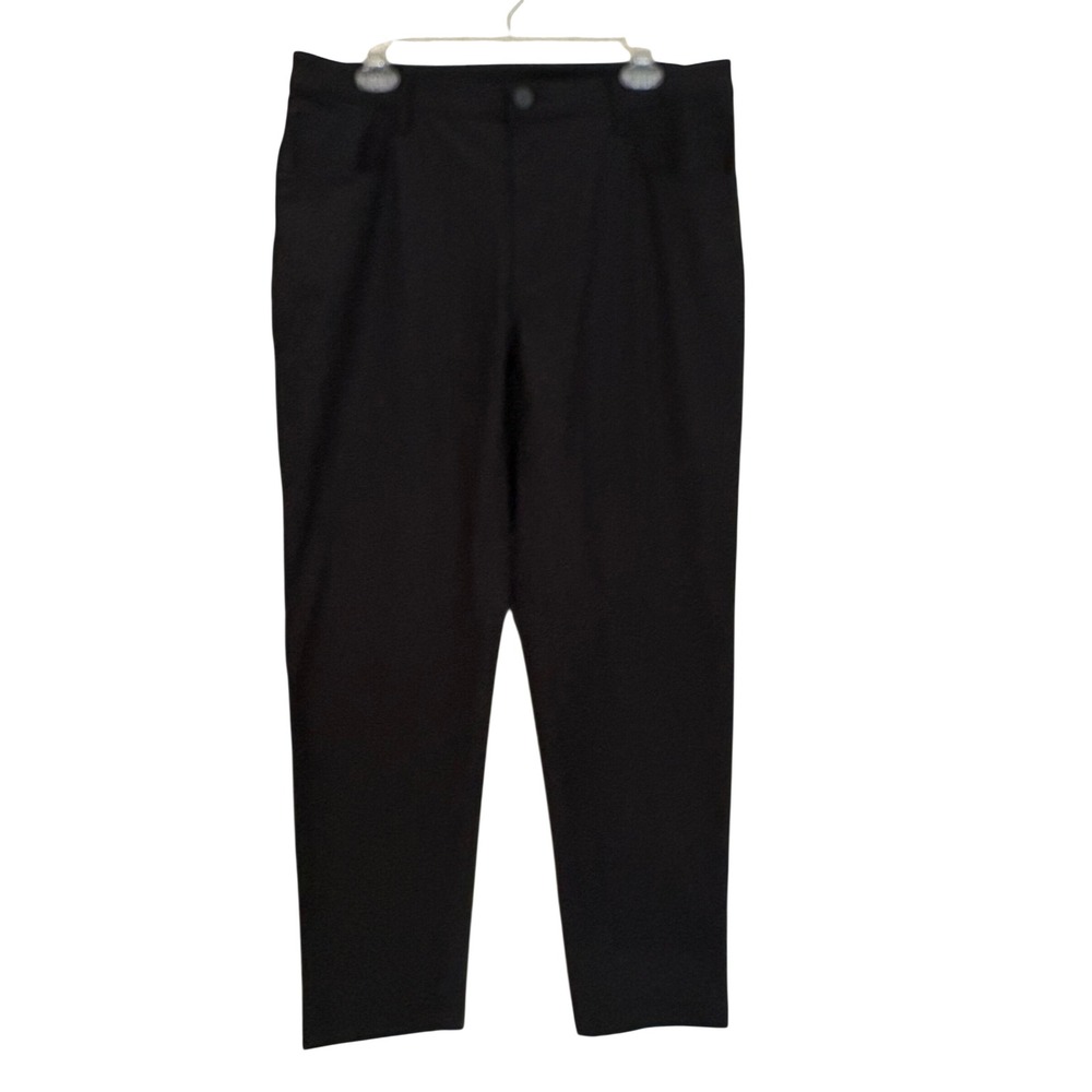 All in Motion Mens Black Golf Pants 34x30 Recycled Polyester Stretch PID-3G91G4